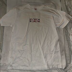 Supreme British Flag Box Logo Tee Shirt